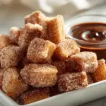 air fryer churro bites - featured image
