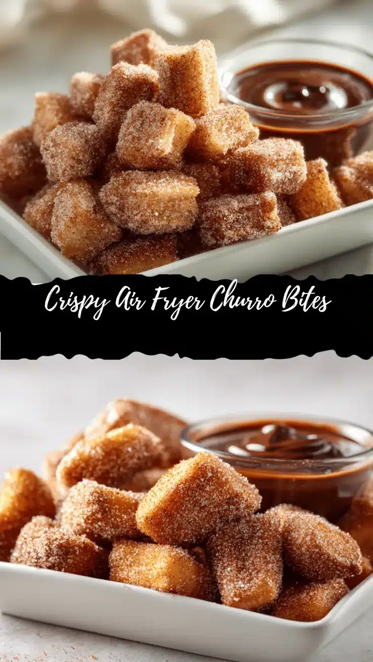 air fryer churro bites recipe