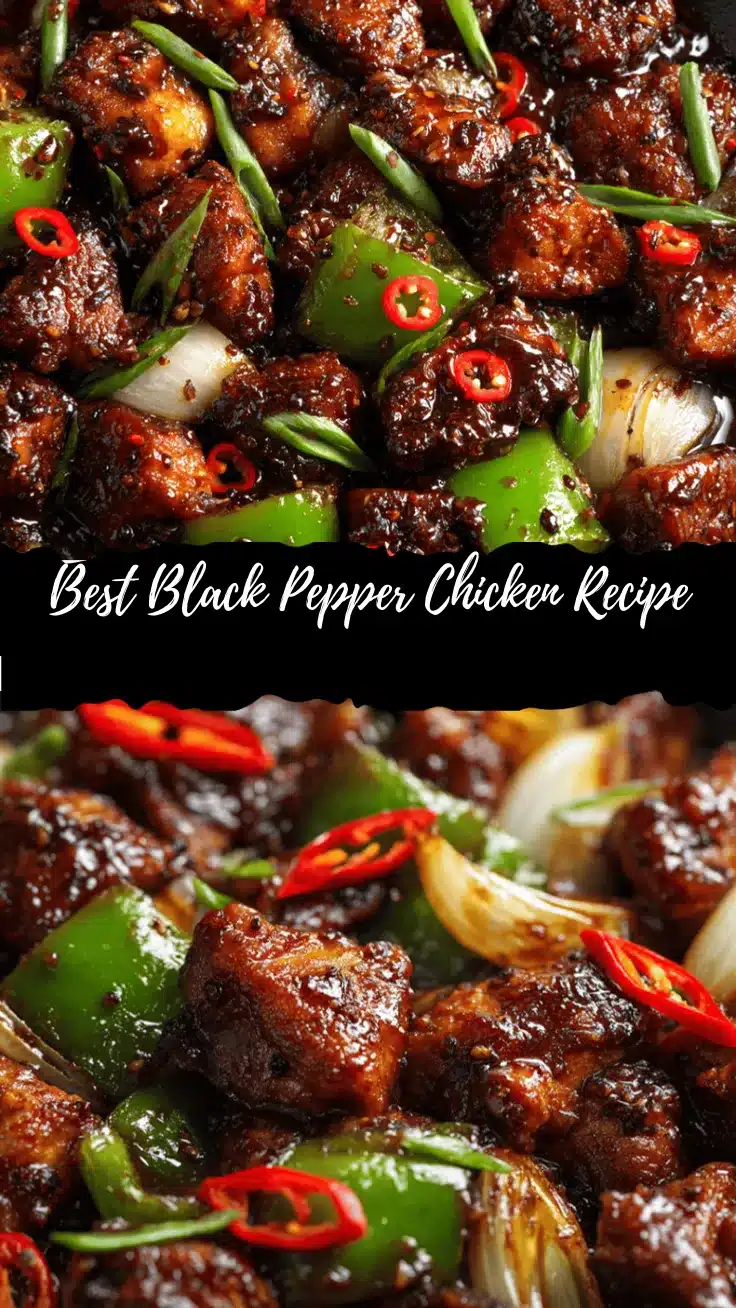 black pepper chicken recipe