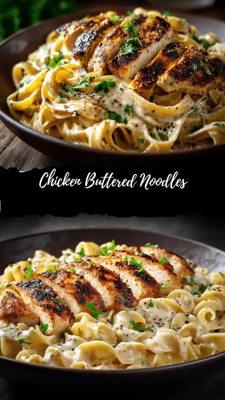 chicken buttered noodles recipe