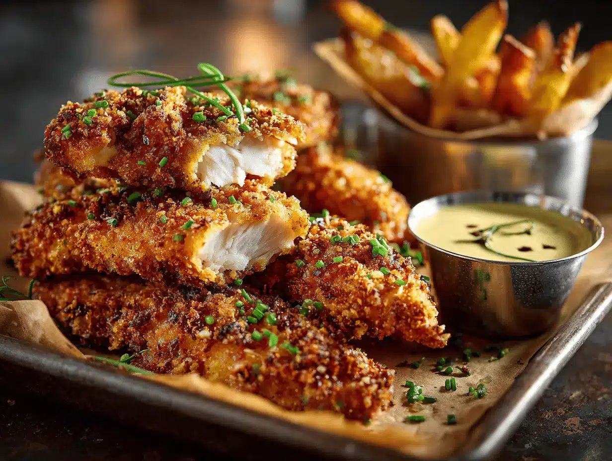 crack chicken tenders preparation steps