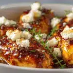 hot honey feta chicken - featured image