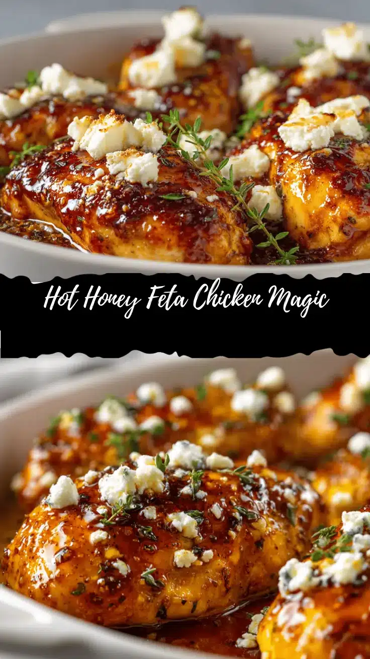 hot honey feta chicken recipe
