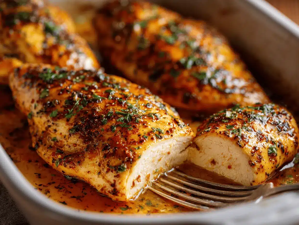 oven baked chicken breast preparation steps