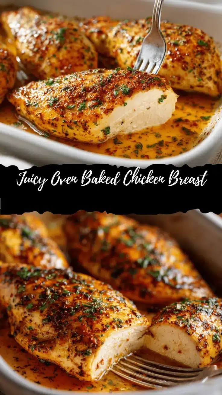 oven baked chicken breast recipe
