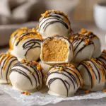 pumpkin pie truffles - featured image