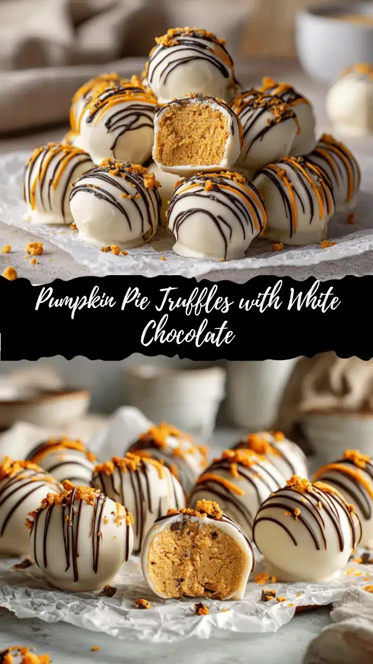 pumpkin pie truffles recipe